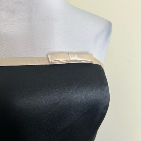 Bill Levkoff Strapless Gown 8 Formal A-Line Prom Bridesmaid Evening Event Maxi - Picture 5 of 10